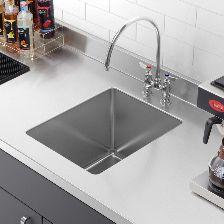 This scene is 3D while the props on both the left and right sides of the sink are Photography. used on 23 other sized sink basins. Compositing done by in house team.