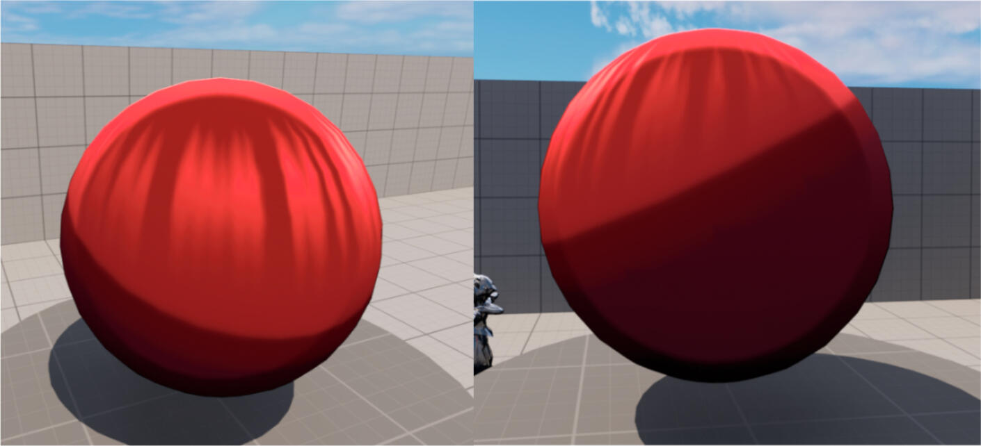 special hair highlights based on the position of the directional light