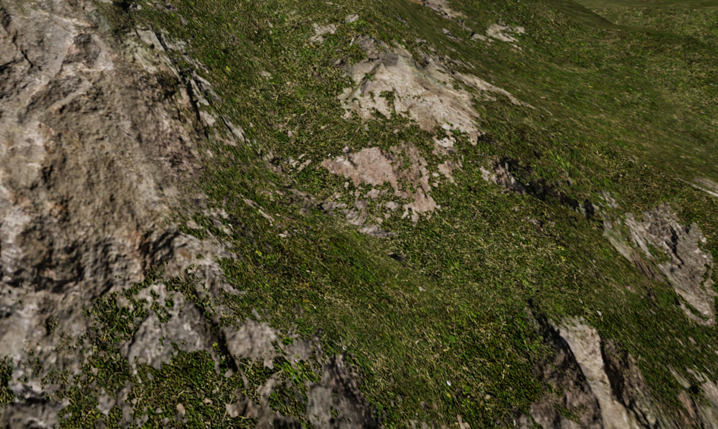 sharp breakup along the edge adds better detail and increase overall detail